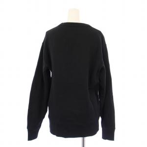 Acne Studios スウェット トレーナー 長袖 クルーネック ストレッチ 裏起毛 無地 XS 黒 ブラック /BB