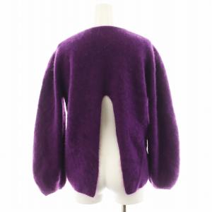 MYLAN ニット セーター 長袖 カシミヤ 紫 パープル MY17AW-KR013 /AN49