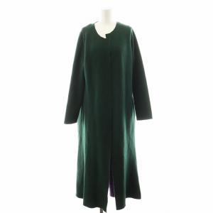 ノーカラーコート F グリーン パープル MY17AW-KR009
