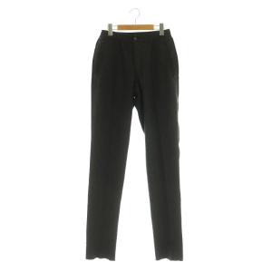 ウールスラックス カットオフ 切替 センターシーム 44 ブラック /MY OS