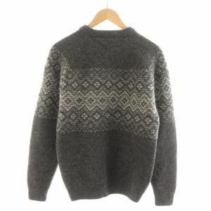 JOHN SMEDLEY ニット セーター 長袖 ウール M グレー /AN33