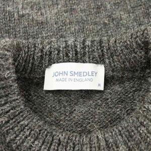 JOHN SMEDLEY ニット セーター 長袖 ウール M グレー /AN33
