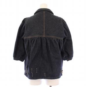 KAPITAL KIRO HIRATA デニムジャケット Gジャン ジージャン アウター 七分袖 XS 紺 ネイビー /BB
