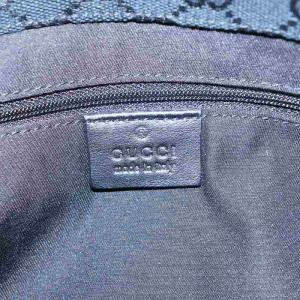 GUCCI ハンドバッグ レザー ブラック 170004