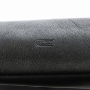 COACH オールド セカンドバッグ レザー 黒 ブラック /AN4