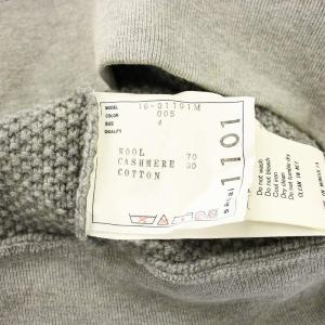 sacai wool cashmere Knit Sweater ニット セーター 長袖 クルーネック ウール カシミヤ混