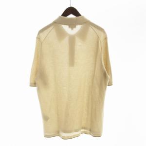 dunhill ポロシャツ 半袖 L ベージュ /EE