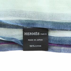 HERMES NAOSHIMA ストール マルチカラー