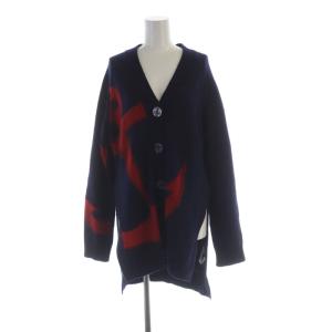 カーディガン ニット Vネック 長袖 36 紺 ネイビー 19I-A270-7081 /RO