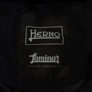 HERNO Laminar ダウンジャケット ニット ドッキング 44 ブラック 47021-41417-1