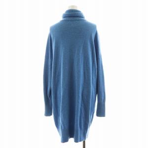 theory luxe 22AW CASHMERE SIMONE カーディガン ロング丈 カシミヤ混 38 水色 ライトブルー
