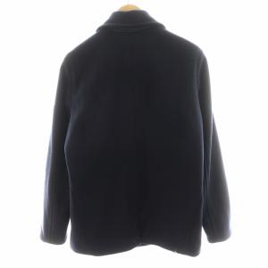 DENHAM ピーコート Pコート ミドル丈 ウール アウター S 紺 ネイビー 27170-1-20006 /AN30