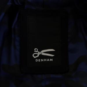 DENHAM ピーコート Pコート ミドル丈 ウール アウター S 紺 ネイビー 27170-1-20006 /AN30