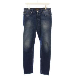デニムパンツ ストレッチ ジーンズ W33 インディゴブルー 974-DC103 /YM