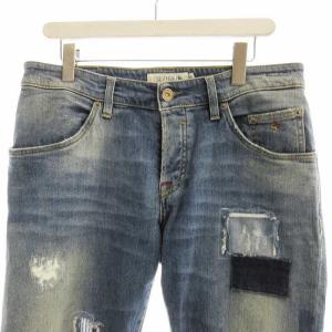 SIVIGLIA デニムパンツ ジーンズ リペア加工 33 青 ブルー P16EE1P026T2S404 /EE