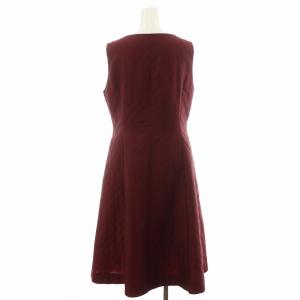 M'S GRACY キルティングジャンパースカート ひざ丈 カメリア 40 ボルドー TD-111502 /AN17