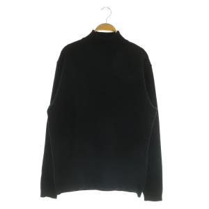 ニット セーター 長袖 ハイネック 3 ブラック /MY OS