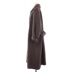 FRAY I.D FAbRica社製生地 バルマカンロングコート ロング ウール カシミヤ 0 モカ FWFC215001