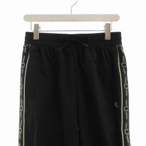 FRED PERRY ジョガーパンツ イージーパンツ ナイロン S 黒 ブラック 186163 /EE