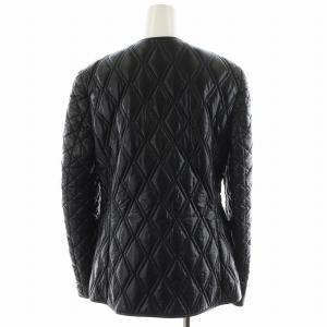 Salvatore Ferragamo ガンチーニ 中綿ジャケット キルティング 40 ブラック