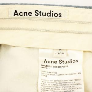 Acne Studios スラックス パンツ BROBYN 2MB176 44 水色 ライトブルー /G