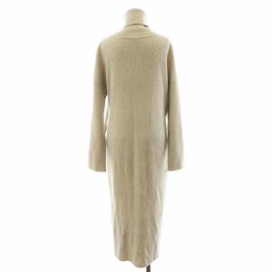 Deuxieme Classe 20AW good vib ワンピース ロング丈 長袖 タートルネック ウール ベージュ 20040500701030