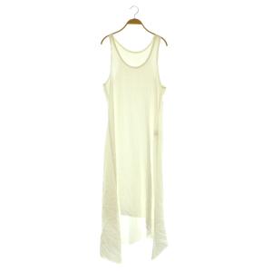 ノースリーブワンピース ロング Uネック 3 ホワイト /MY OS