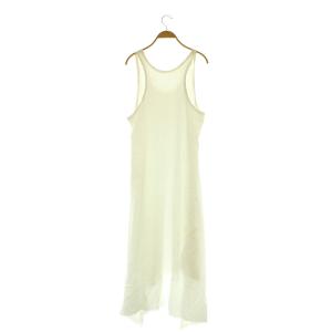 Y's ノースリーブワンピース ロング Uネック 3 ホワイト /MY OS