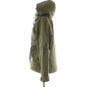 URBAN RESEARCH DOORS 21AW マウンテンパーカー ダウンライナー付き フード アウター F カーキ DR17-27M701