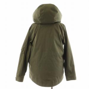 URBAN RESEARCH DOORS 21AW マウンテンパーカー ダウンライナー付き フード アウター F カーキ DR17-27M701