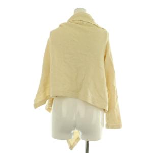 Y's YOHJI YAMAMOTO ニット カーディガン 変形 アシンメトリー 2 アイボリー /MY OS