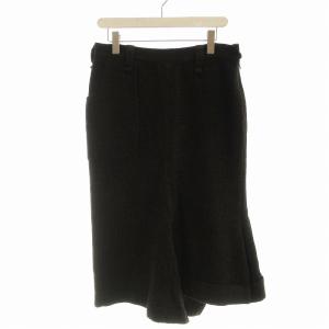 ヨウジヤマモト タイトスカート ロング 2 黒 ブラック YL-S19-903 /EE