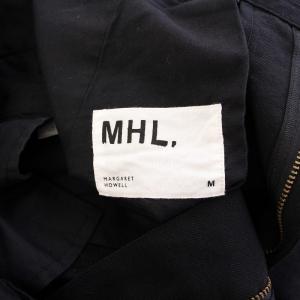 MHL. 24AW WOOL COTTON TWILL TROUSERS ウールコットンツイルトラウザーズ スラックス