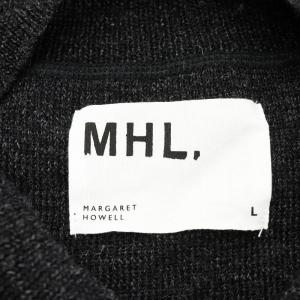 MHL. 24AW DRY MERINO WOOL CREW KNIT ニット セーター 長袖 ウール L 黒 ブラック