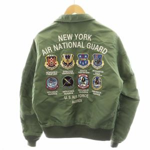 AVIREX CWU-36P NEW YORK AIR NATIONAL GUARD ミリタリー フライトジャケット