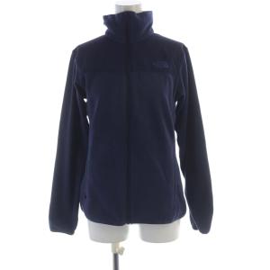 フリースジャケット ジップアップ ロゴ 刺繍 M 紺 ネイビー NLW21404 /RO