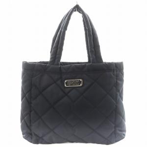 トートバッグ ハンドバッグ キルティング ナイロン 黒 ブラック M0005506 /AN3