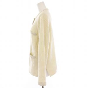 KUMIKYOKU 組曲 22AW ツイード ニット ジャケット 3 アイボリー 200-5 KR WX NA 0350 /YM