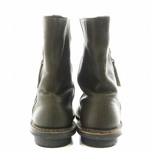 trippen ディアー DEER ショートブーツ レザー 36 緑 グリーン /AN3