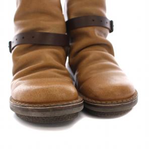 trippen BOMB ボム ショートブーツ レザー 茶 /YM