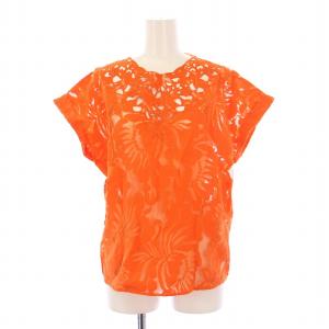 N°21 セットアップ カットソー 半袖 クルーネック フレアスカート ギャザー イージー ミモレ ロング ウエストゴム