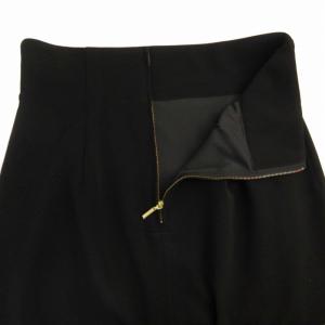 Noble 22AW ジャージーライクカラータイトスカート マキシ ロング 38 黒 ブラック 22060240109140