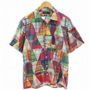 CLASSIC FIT カジュアルシャツ チェック スモールポニー 半袖 M マルチカラー 0200040548