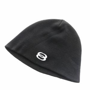 BALENCIAGA ビーニー グレー ロゴ入り BALENCIAGA - 美品 バレンシアガ ニット帽 キャップ 帽子