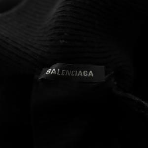 BALENCIAGA ユーティリティスポーツアイコンロゴニットビーニー ブラック 789076