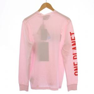 DSQUARED2 ONE LIFE ONE PLANET Tシャツ ロンT 長袖 クルーネック ロゴ イラスト プリント