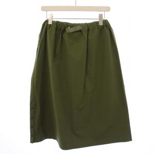GRAMiCCi YAMAP別注 トレイルスカート フレアスカート ひざ丈 M 緑 GLSK-22S2245 /BM