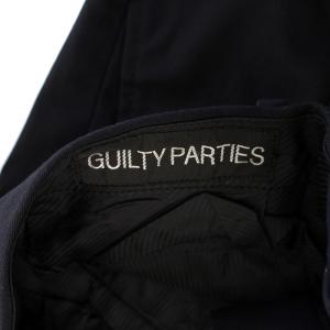 WACKO MARIA GUILTY PARTIES テーパードパンツ スラックス タック ジップフライ S 黒 ブラック /BB