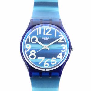 リナヨラ LINAJOLA 腕時計 クオーツ アナログ 3針 青 ブルー SR1130SW /AN12