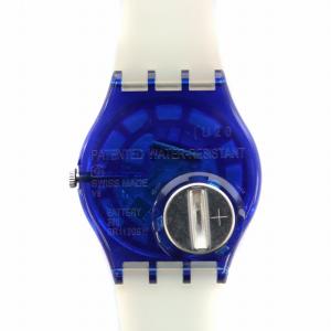 SWATCH リナヨラ LINAJOLA 腕時計 クオーツ アナログ 3針 青 ブルー SR1130SW /AN12